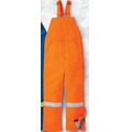 Bulwark  Men's Orange Flame Resistant Deluxe Insulated Bib Overall